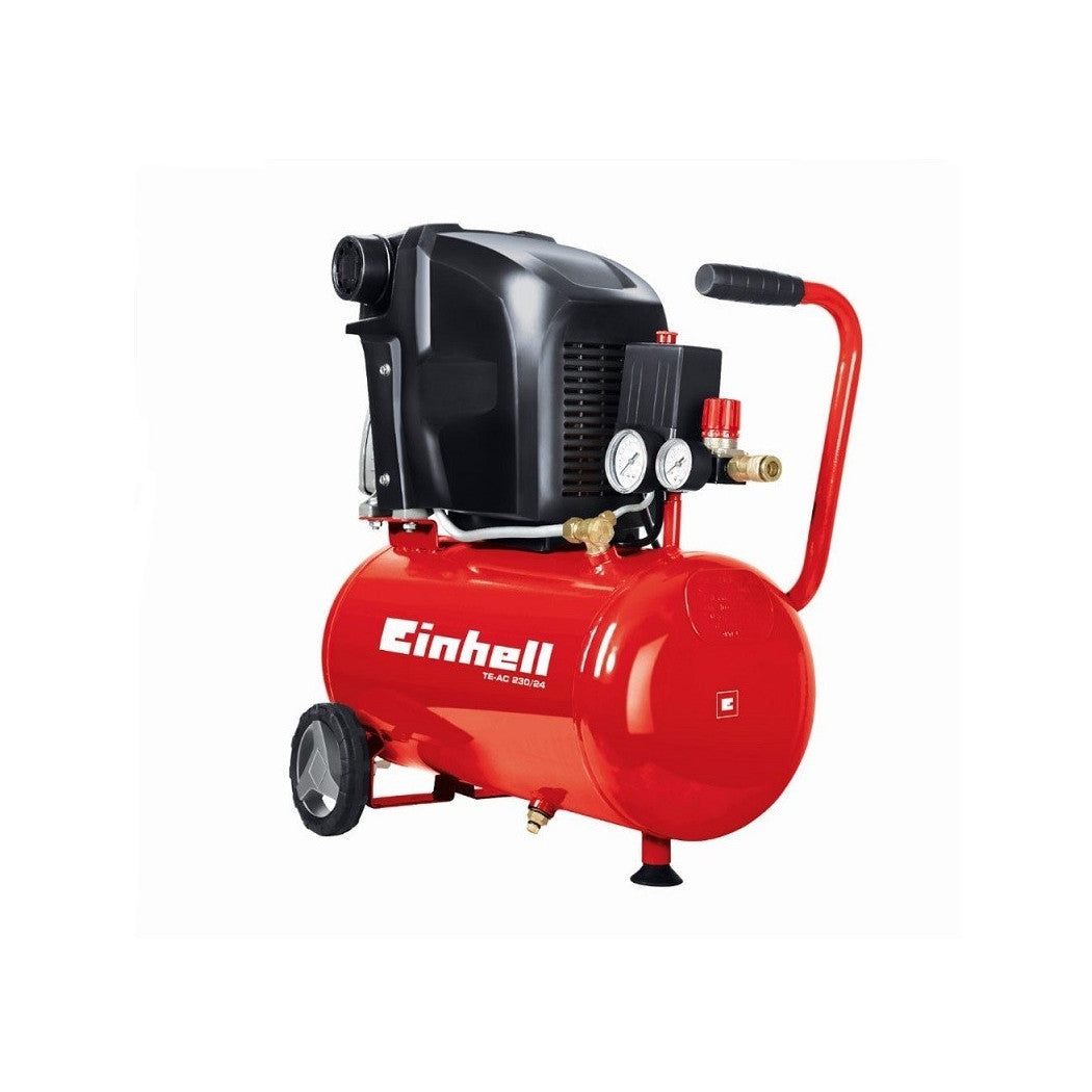 Compresor de aire 24 LT EINHELL TE-AC 230/24 Motor experto 2HP 230 LT / MIN.