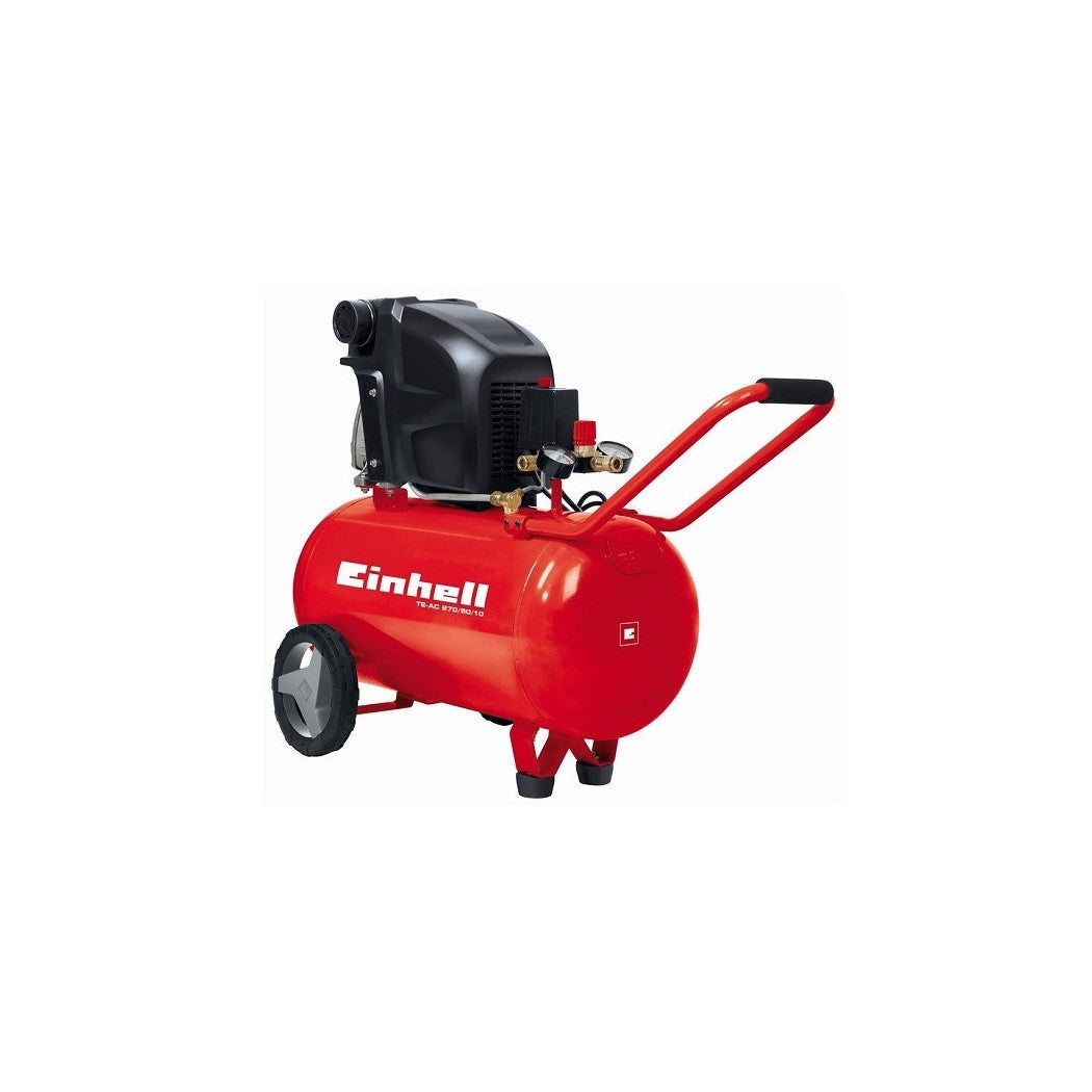 Compresor de aire 50 LT EINHELL TE-AC 270/50/10 Experto 2.5 HP 270 lt / min motor.