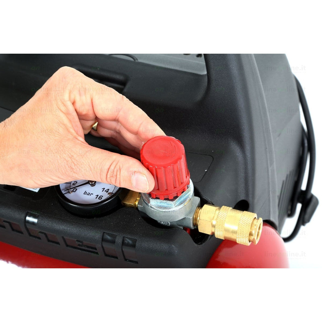 Compresor portátil 6 LT EINHELL TH-AC 190/6 DE 1.5 HP MOTOR