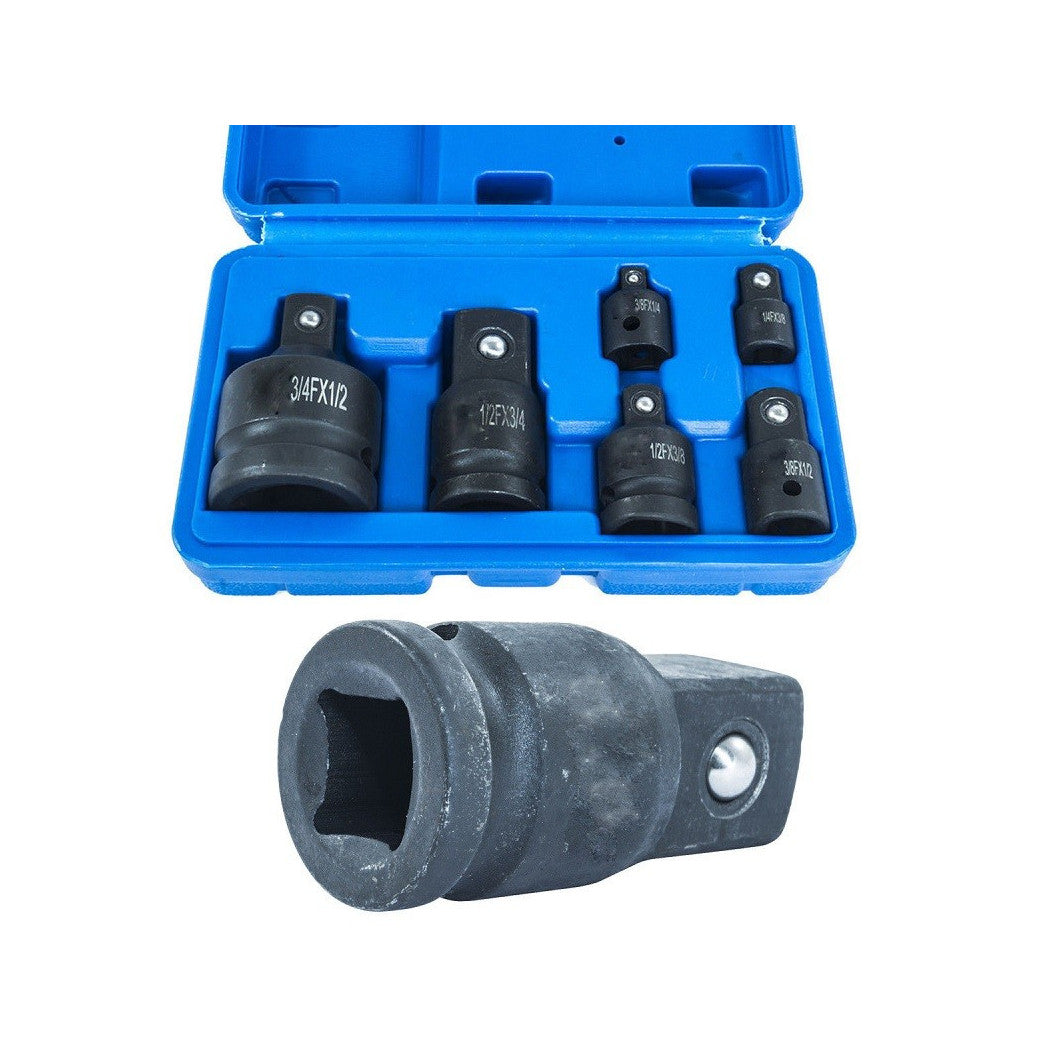 Conjunto de adaptadores de reductores de 6pcs para herramientas de aire comprimido