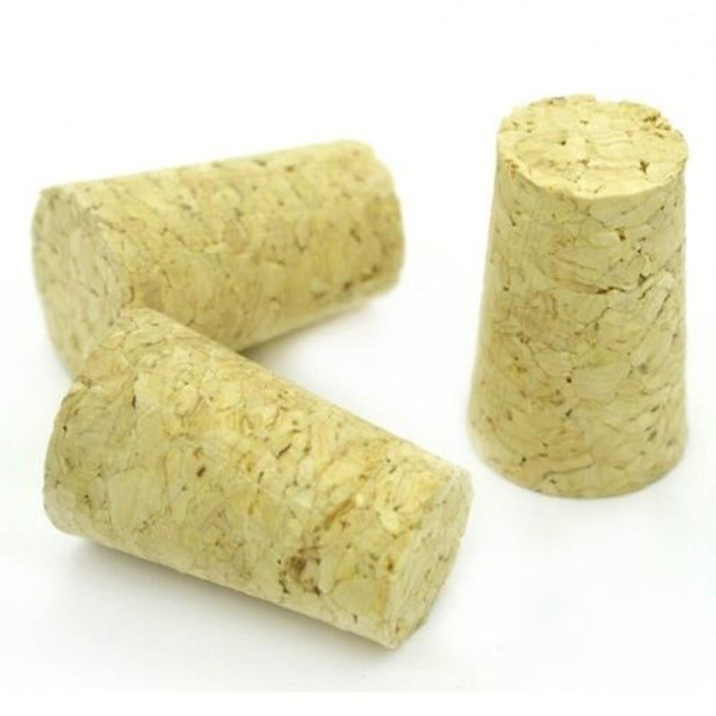 Conjunto de tapones de corcho en forma de corcho de 3 piezas para botellas de cerveza