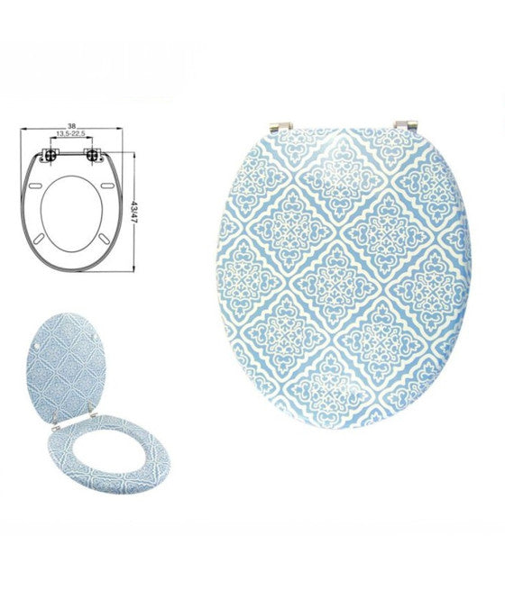 Cubiertas de agua cubiertas de asiento WC Baño universal bisagras de bisagras de acero