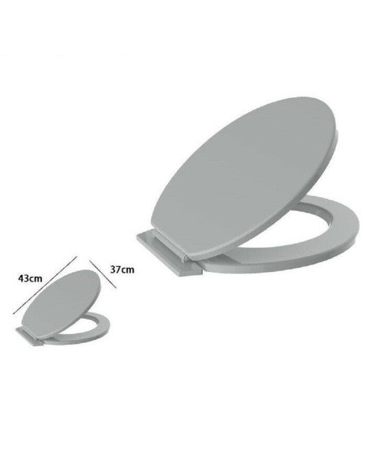 Cubiertas de agua Cubiertas de agua Asiento WC Baño Universal Cerniere Steel Militar