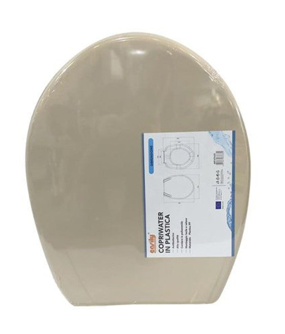 Cubierta cubierta de agua Asiento WC Universal Baño Hinges Steel Londres