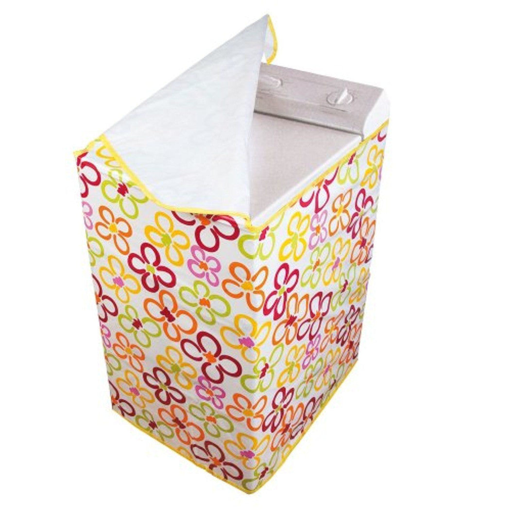 Cubierta de toalla con cierre de cremallera para lavadora cubierta con carga superior