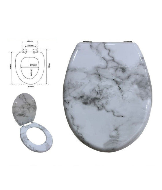 Cubiertas de agua cubiertas de asiento WC Baño universal bisagras de bisagras de acero