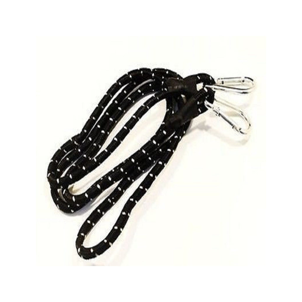 Cuerda de cable elástica con 150 cm a 180 cm carabiners que sostiene el paquete de paquetes de transporte