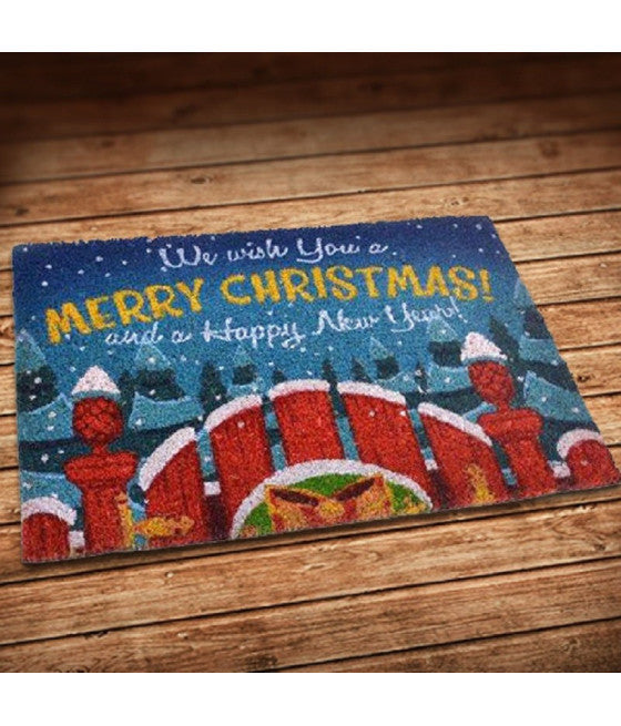 Decoración de la decoración de la Navidad de la Navidad con la puerta de la puerta de 40x60cm decoraciones de navidad