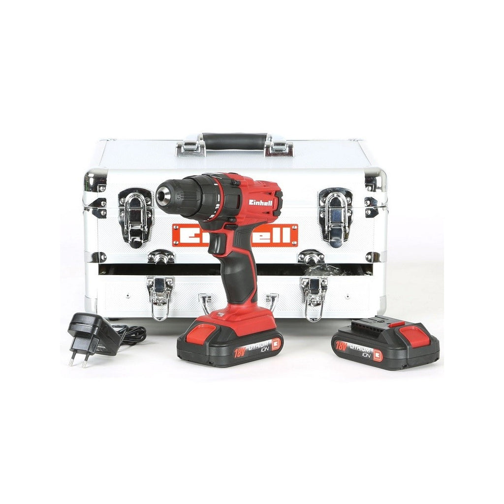 Destornillador de Destornillador Einhell de 18V TC-CD EINHELL 18-2 Kit de maletín de aluminio LI