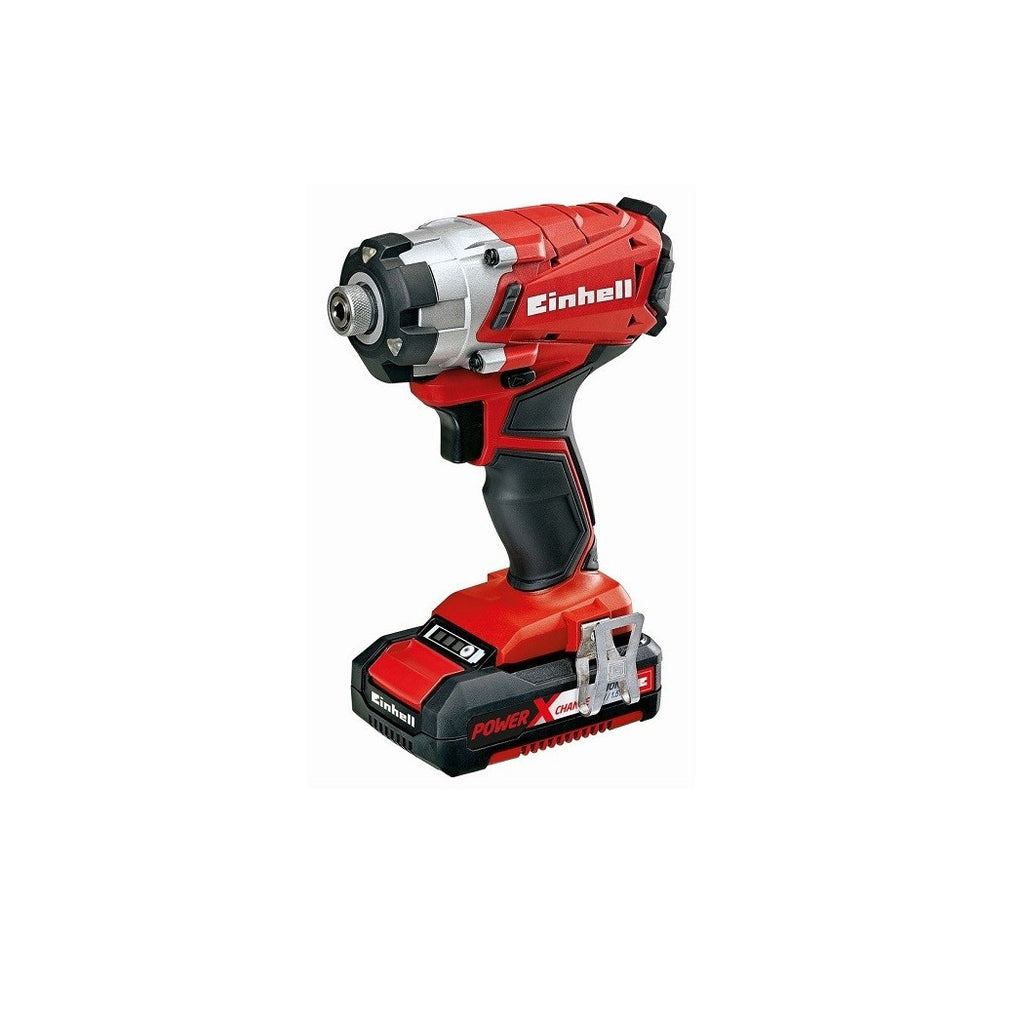 Destornillador de pulso de batería EINHELL TE-CI 18 LI 18V 1.5 AH Kit de batería