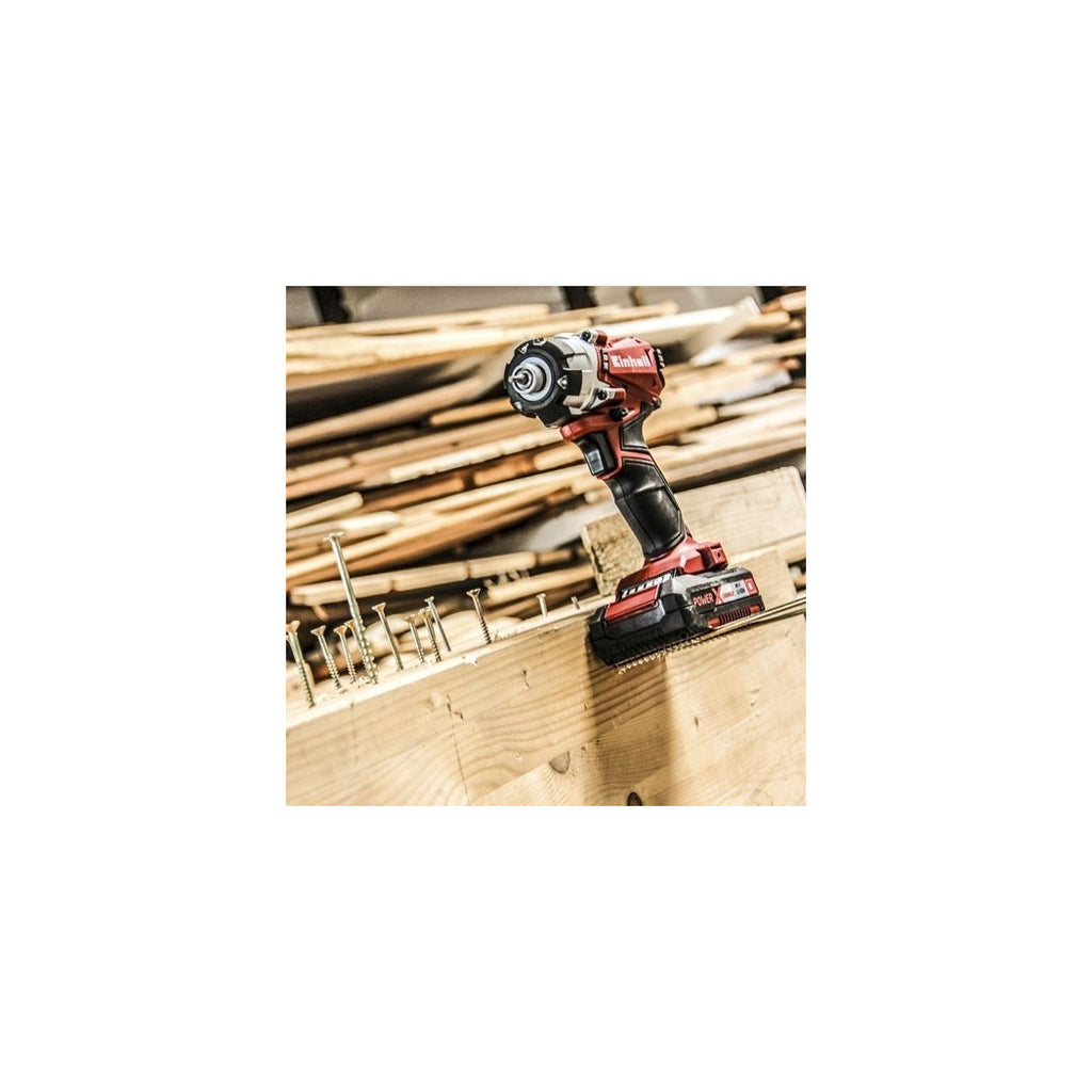 Destornillador de pulso de batería EINHELL TE-CI 18 LI 18V 1.5 AH Kit de batería