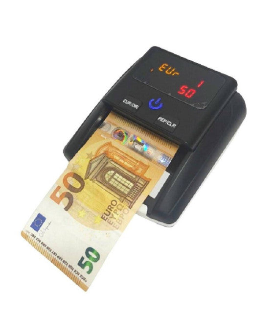 Detectar dinero euro FALSO MINI MINI Detector detector Cheque Billetes de banco