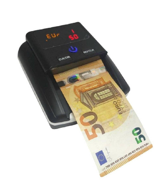 Detectar dinero euro FALSO MINI MINI Detector detector Cheque Billetes de banco