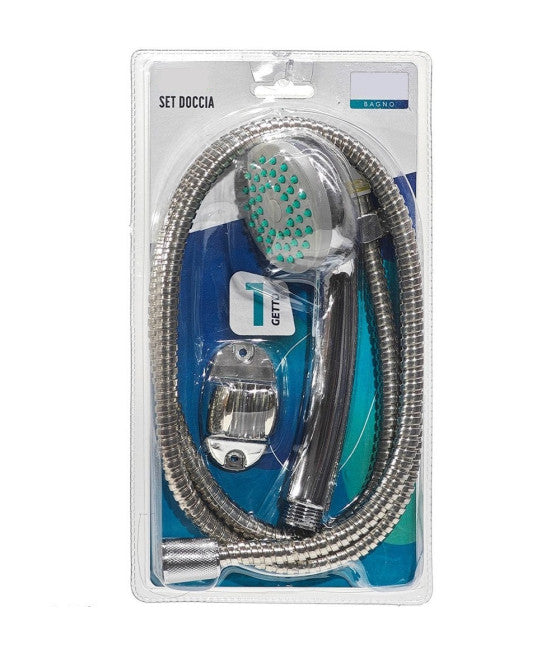 Brazo de la ducha universal ESY_52234A Blanco 21 x 8 cm Ducha de ducha 8 Jets