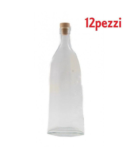 Establecer 12 piezas Jarbattino tarro con mango Speziolino Glass Spices