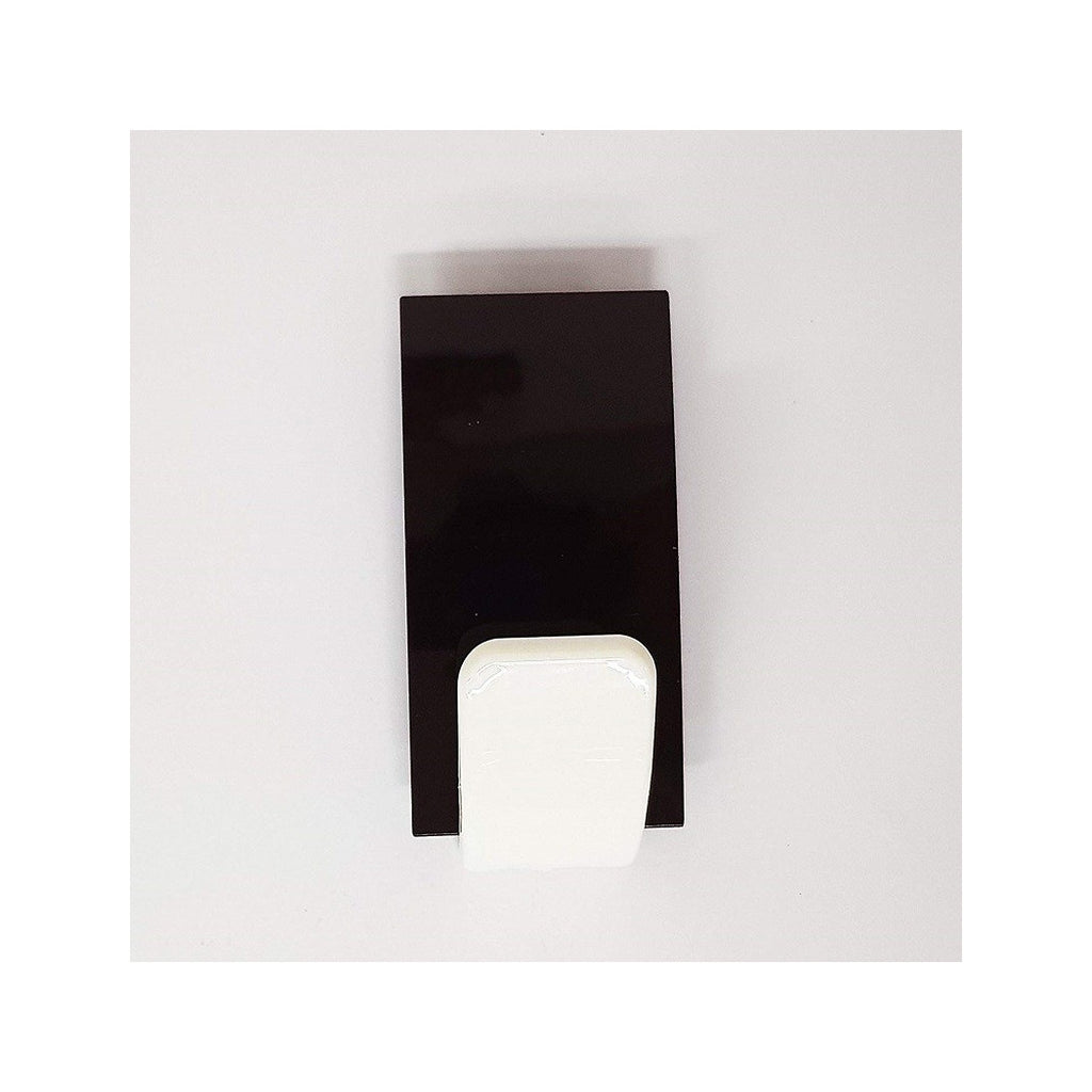 Establecer 2pcs. 25kg gancho adhesivo 8x4.5x3cm cubierta de armario de plástico Cocina de la percha