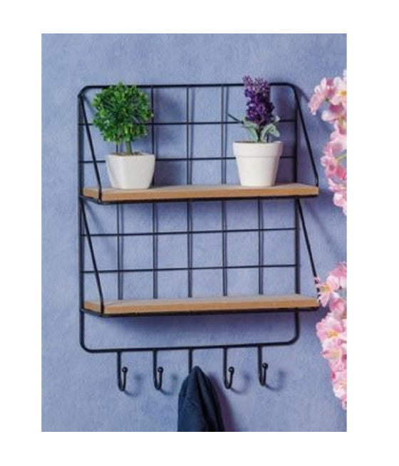 Mesa de noche con cajón 40x36x44cm Dormitorio de madera de roble decoración