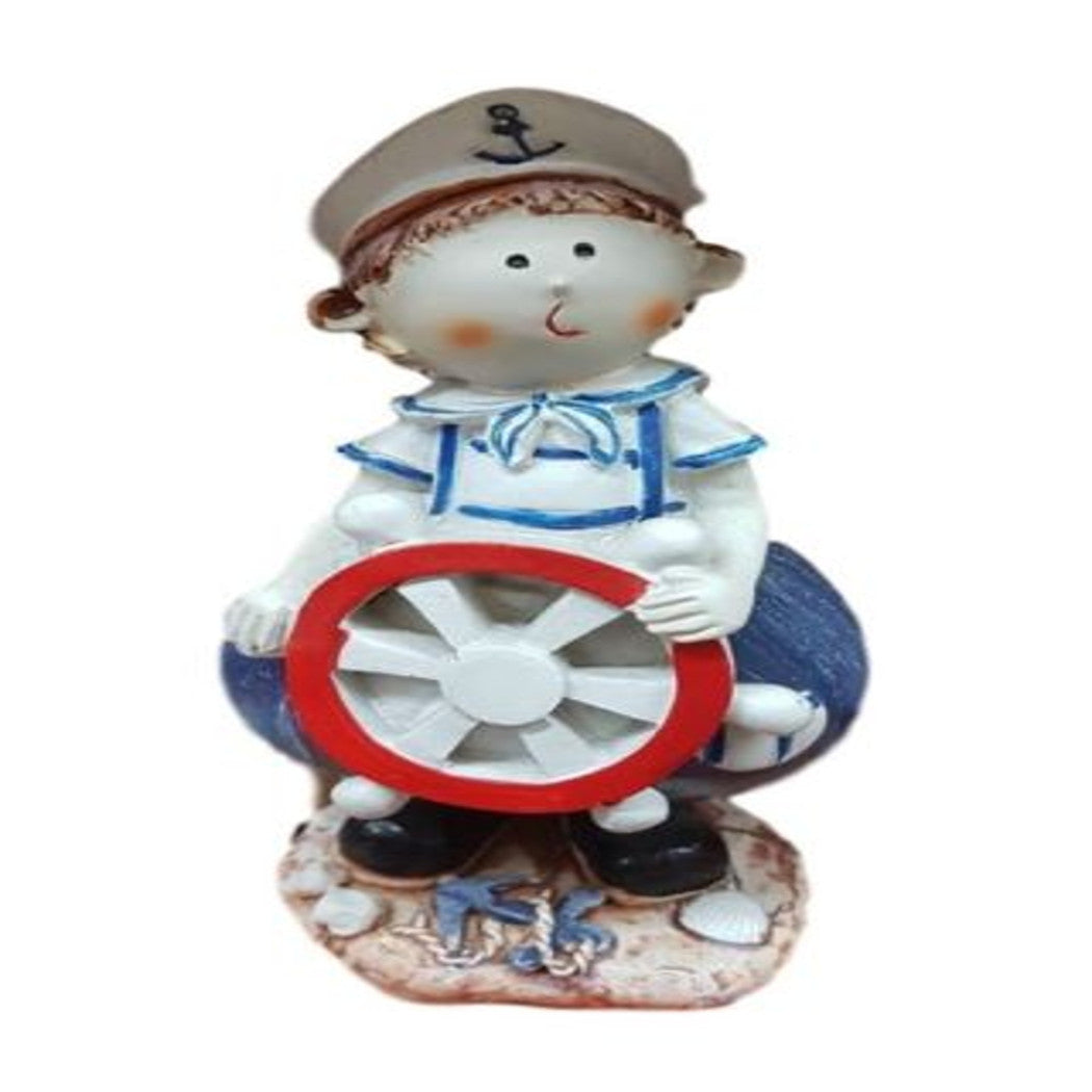 Estatua estatuilla humorístico marinero complemento mueble favoregue