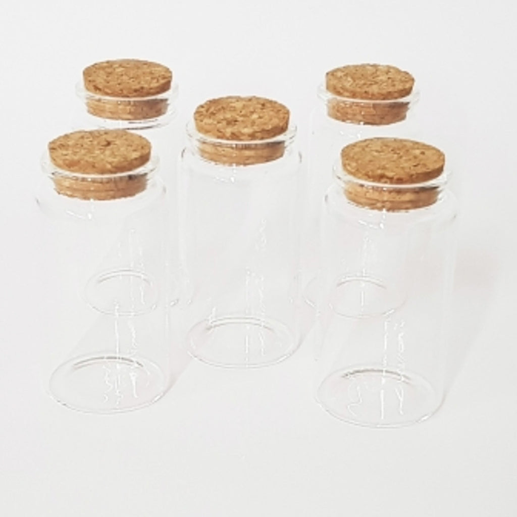 Favorer puerta de puerta de la puerta de la puerta de vidrio de 4,7x9cm con tapón de corcho 10pc establecido