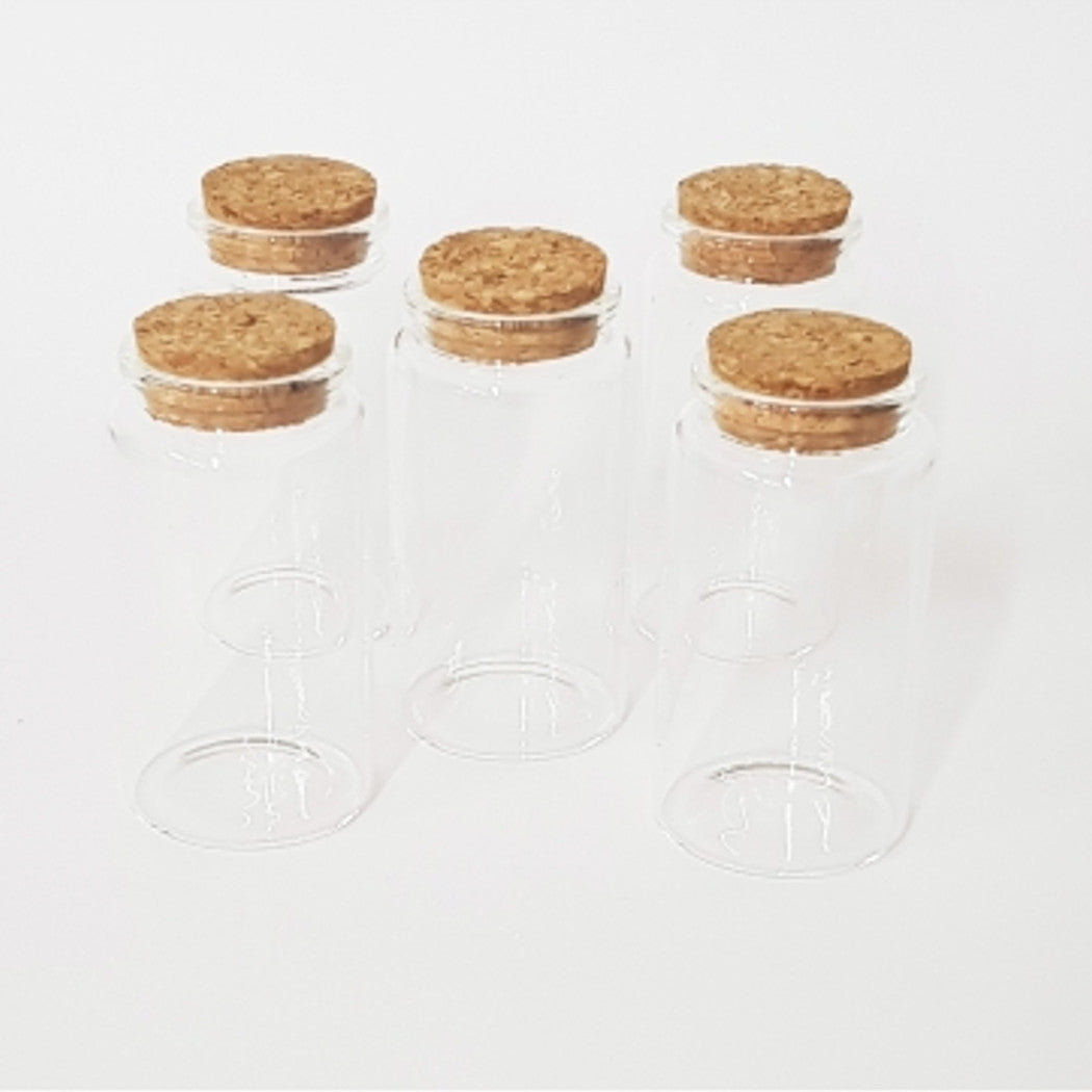 Favores de ampolla Favores de 4,7x7cm Cap de corcho de vidrio Cap Door Confeti Rice