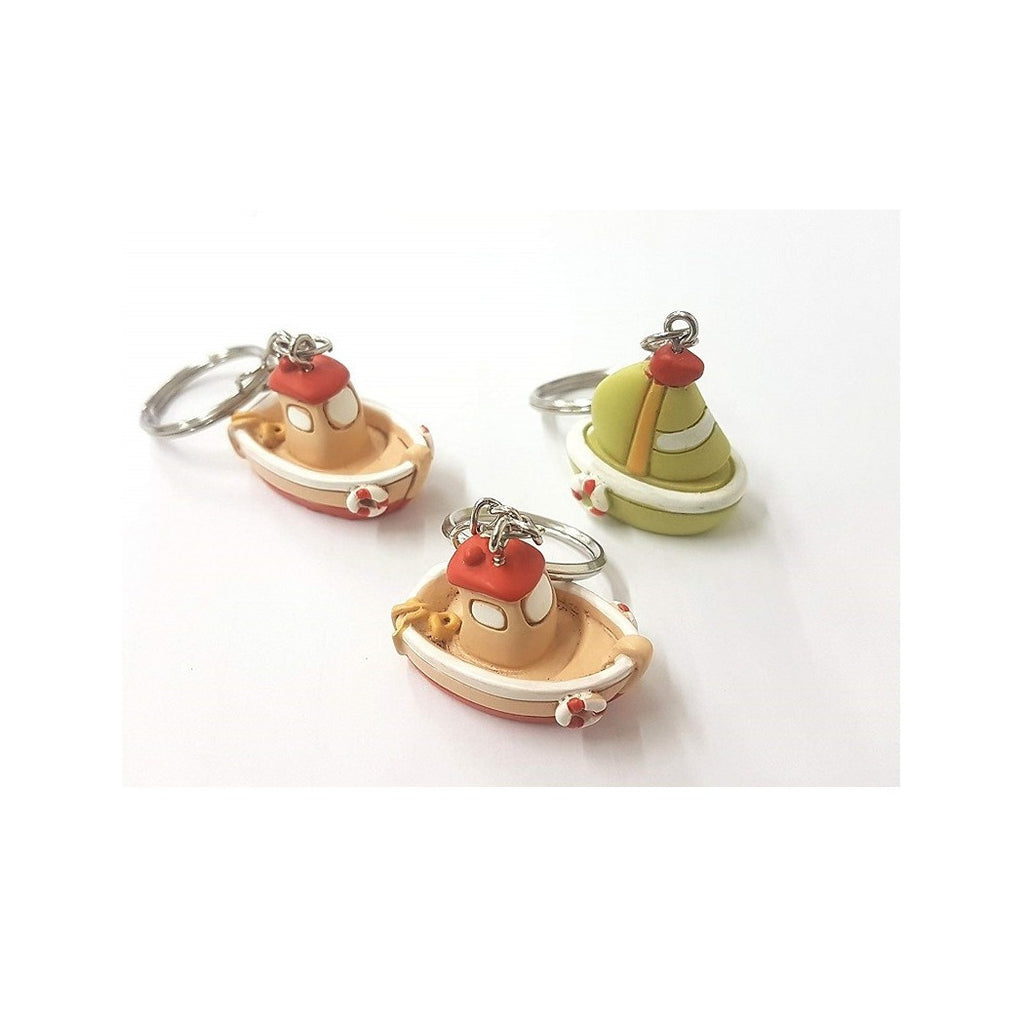 Favores de boda en barco Set de 18 años de marisco de mariscos Llavero