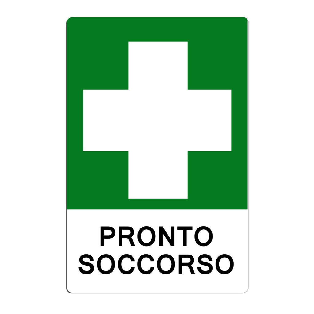 First Aid Signage Signature Significación Direccional Signidad de Advertencia