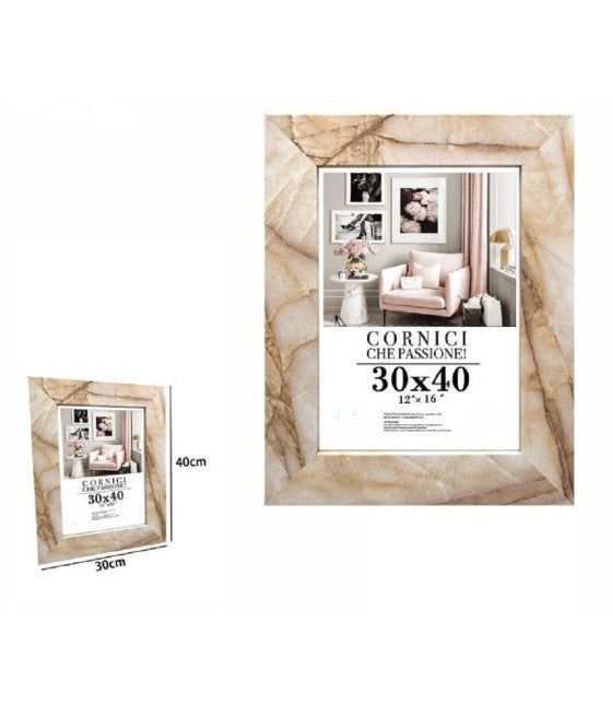 Frame Transparent Exhibitor in Plexiglass 21x29.7cm horizontal photo door