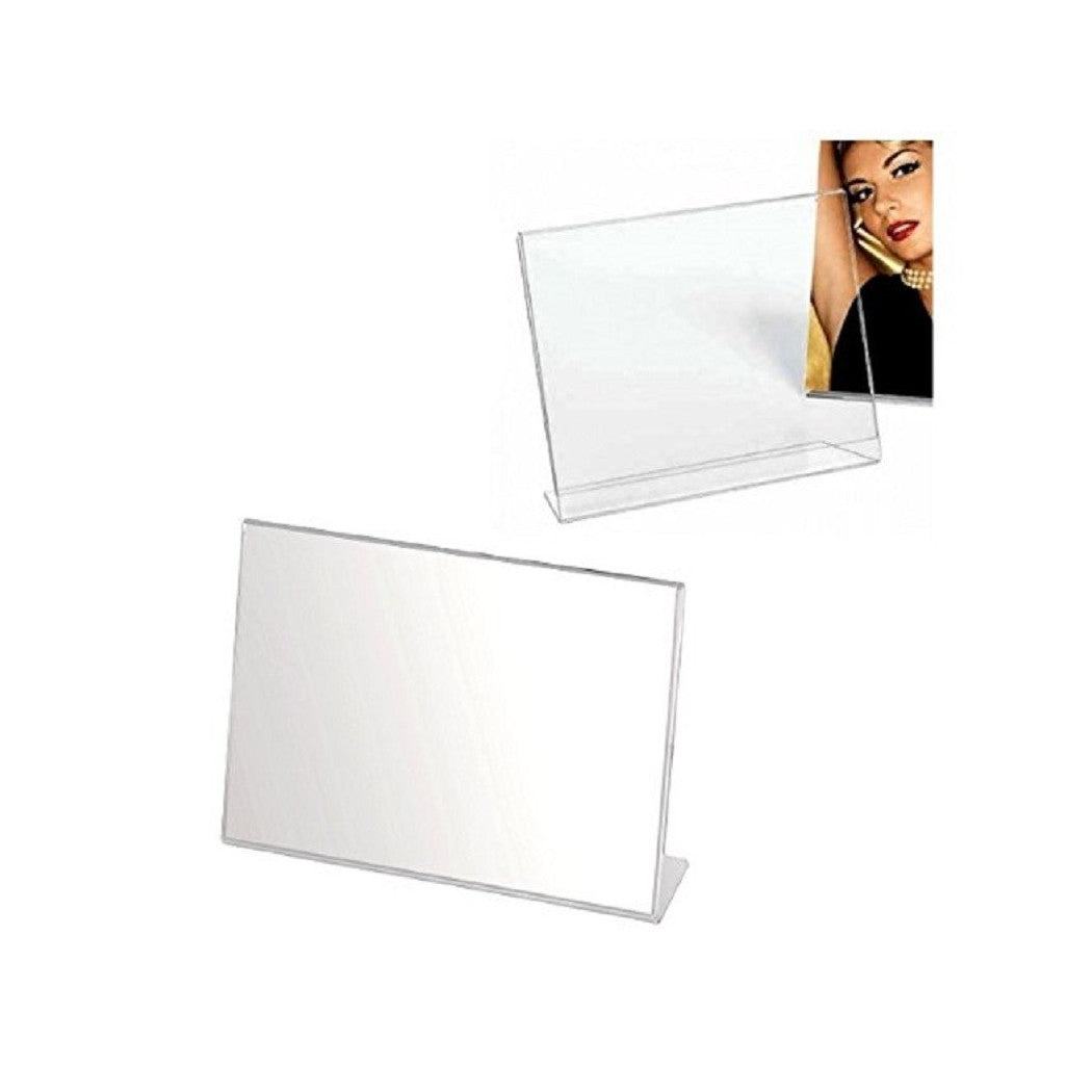 Frame Transparent Exhibitor in Plexiglass 21x29.7cm horizontal photo door
