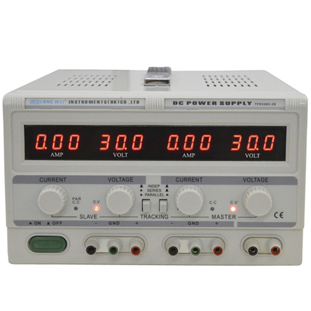 Fuente de alimentación estabilizada en el banco Dos canales Transformador ajustable 60V 5A