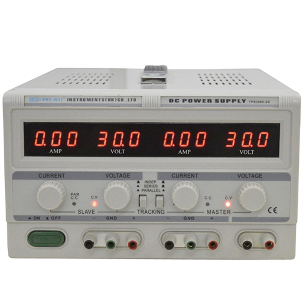Fuente de alimentación estabilizada en el banco Dos canales Transformador ajustable 60V 5A