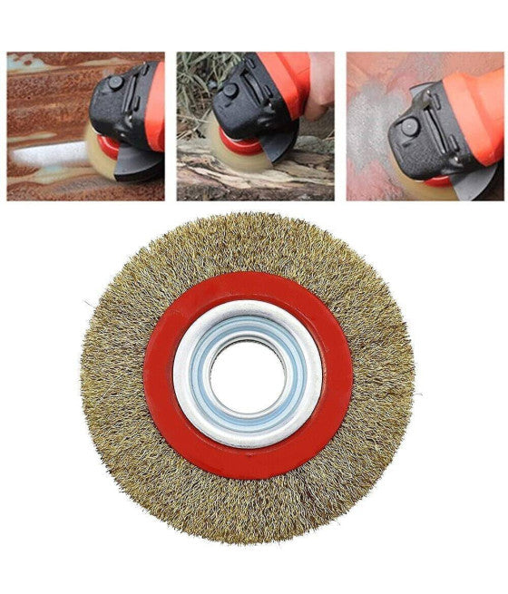 SMERIGLIATRICE MOLA DA BANCO 250W CON 2 DISCHI IN PIETRA DA 125MM PER OFFICINA