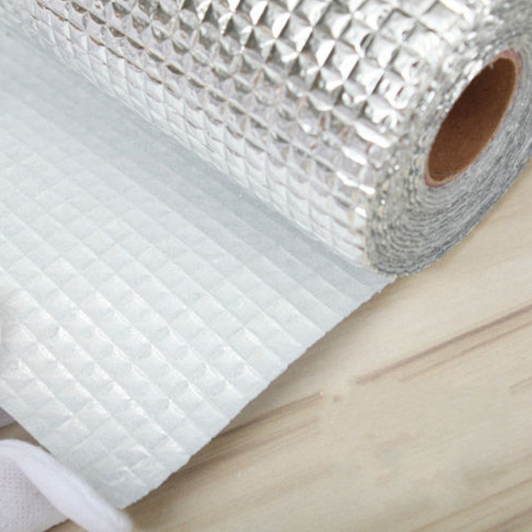 Hoja de aluminio multifunción Cocina Alfombra de cocina Estantes 45x200cm