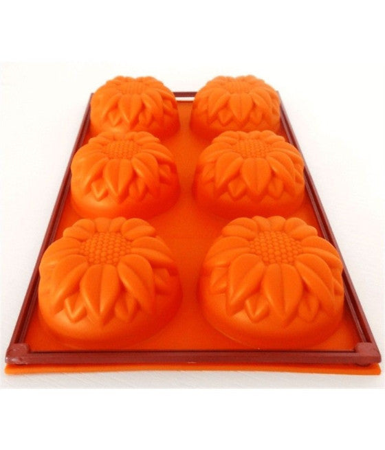 Mini moldes para brotes dulces Conjunto de 12spezzi Tamaño de acero inoxidable Diam 7 cm