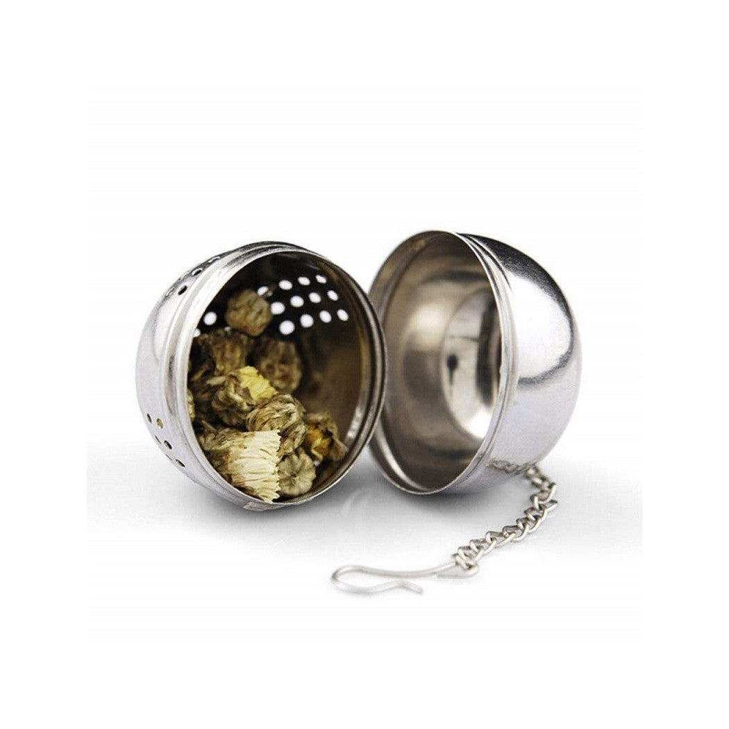 Infusor para el dormir de usted 'manzanilla de color marino en forma esférica de forma de metal para el té