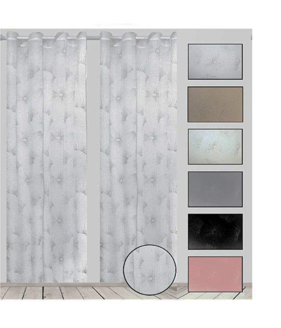 Cierre de diseño moderno de 2 anillos de anillos. 16.5x9.5CM Firme recoger cortinas