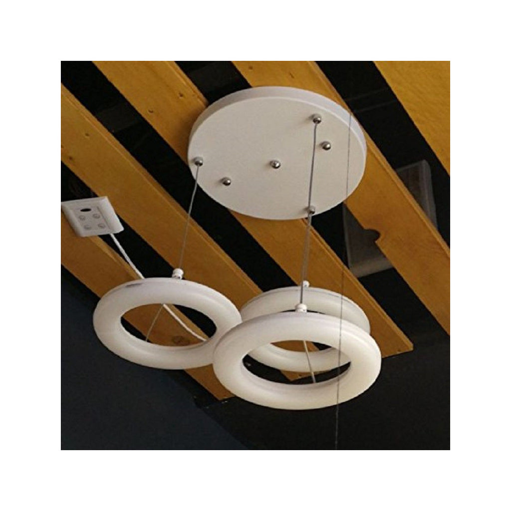 LAMPADA LAMPADARI 3 LUZ DE SOSPENSIÓN LED PENDENTE POLIURETANO