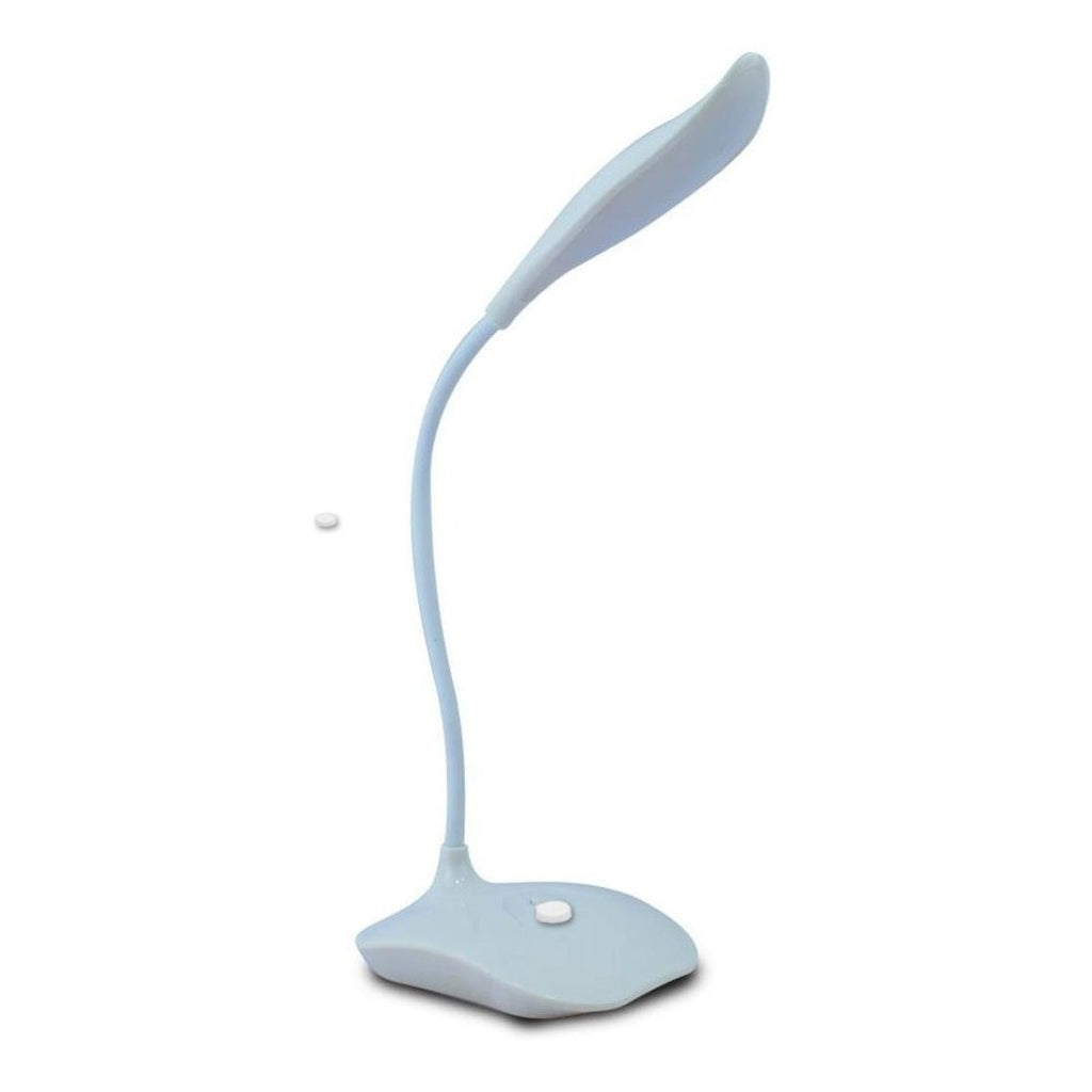 LAMPADA POR SCRIVANIA 20 LED BIANCO LUCE REGOLABILE COLLO ERGONOMICO FLESSIBILE