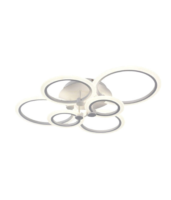 Techo Techo Luz LED Spotlight 36W Redondo Panel hexagonal 1620lm 36 cm Diseño