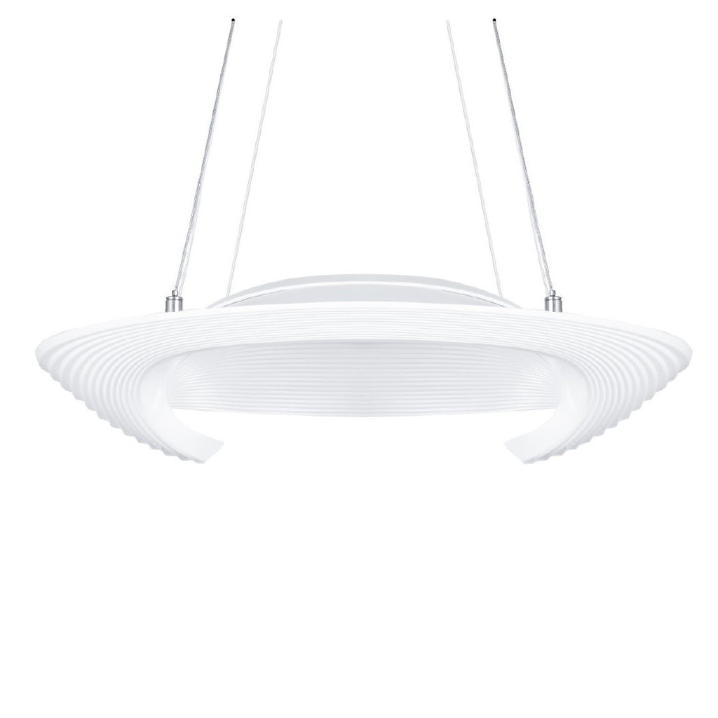 Lámpara de araña Anillo de disco LED LED LED Techo Suspensión Moderno Colgante