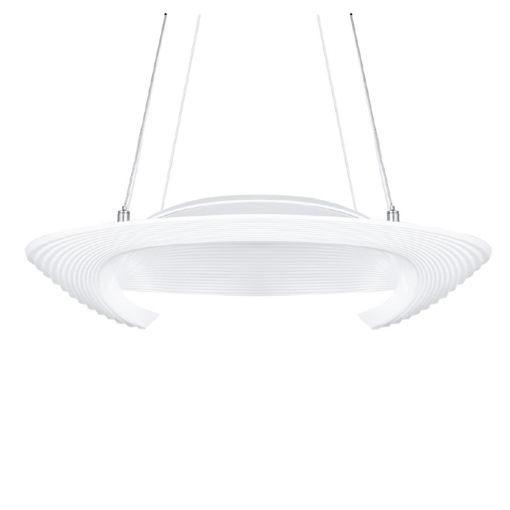 Lámpara de araña Anillo de disco LED LED LED Techo Suspensión Moderno Colgante