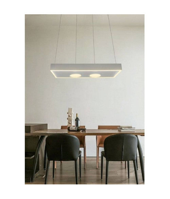 Lámpara colgante araña incorporada acero led de techo led apliques diseño