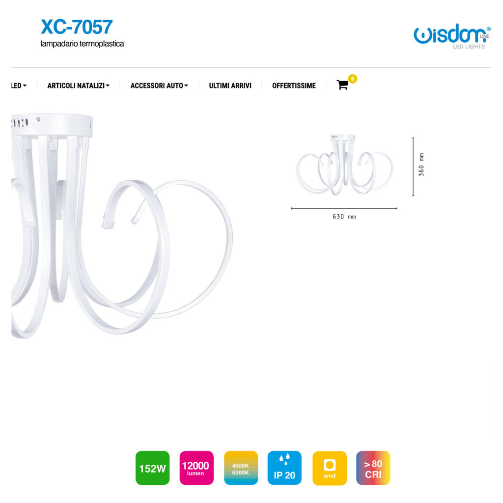 Lámpara lámpara lámpara 8 neón luz led techo suspensión moderno colgante diseño