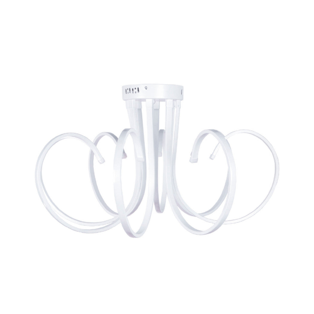 Lámpara lámpara lámpara 8 neón luz led techo suspensión moderno colgante diseño