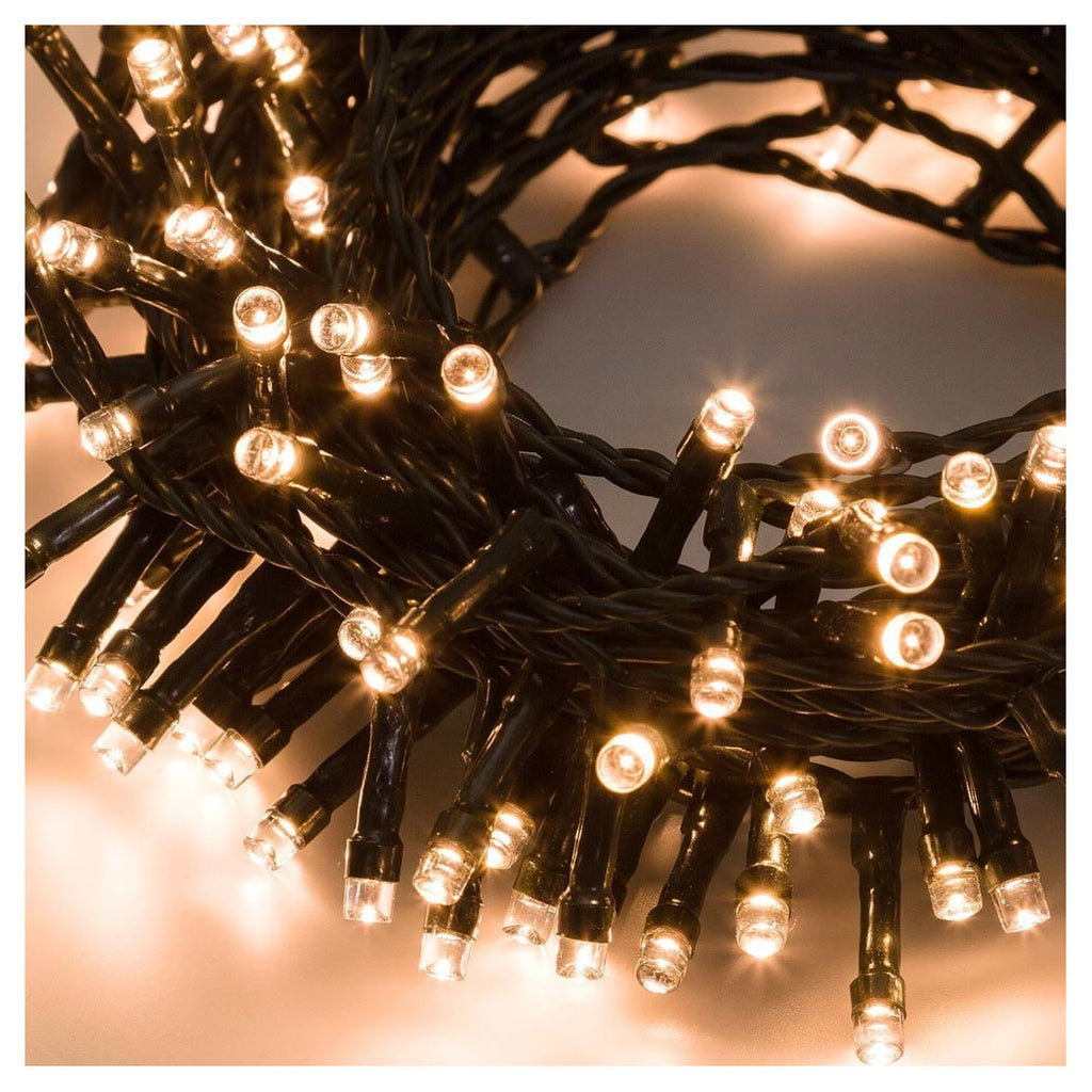 Light chain 1000 LED lights Christmas tree warm white wombs external 24V