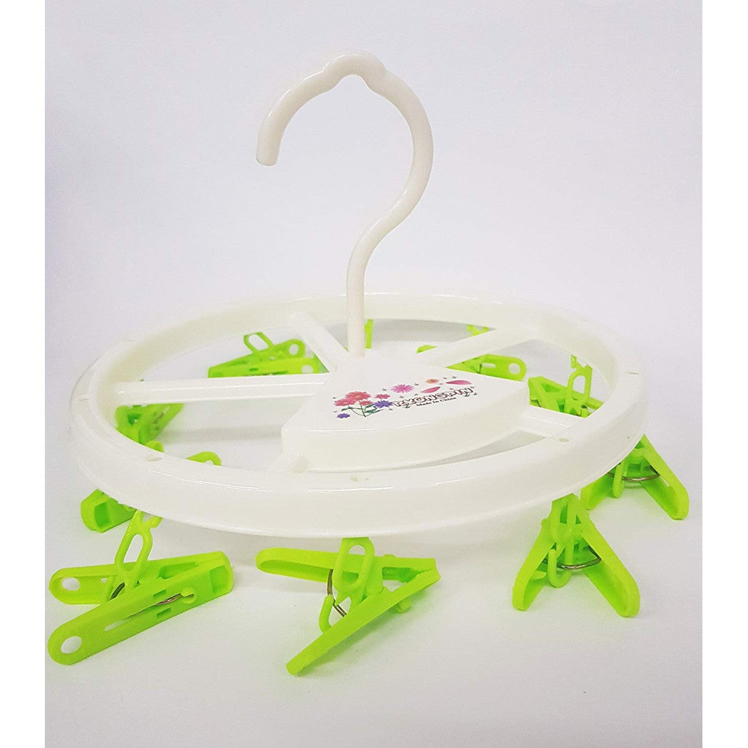 Limpiador de secado 10 pañales con gancho de plástico estándar Anexable balcón