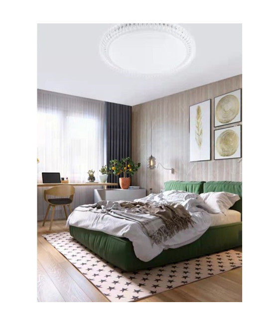 Techo Techo Luz LED Spotlight 36W Redondo Panel hexagonal 1620lm 36 cm Diseño