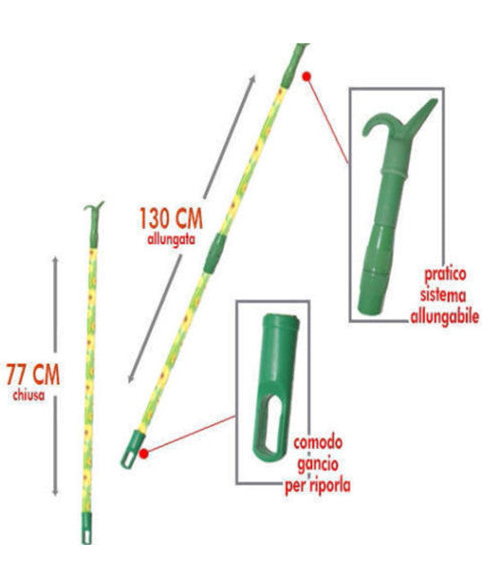 Manejar la percha de la capa de palo de palo para el guardarropa cuelga los vestidos extensibles
