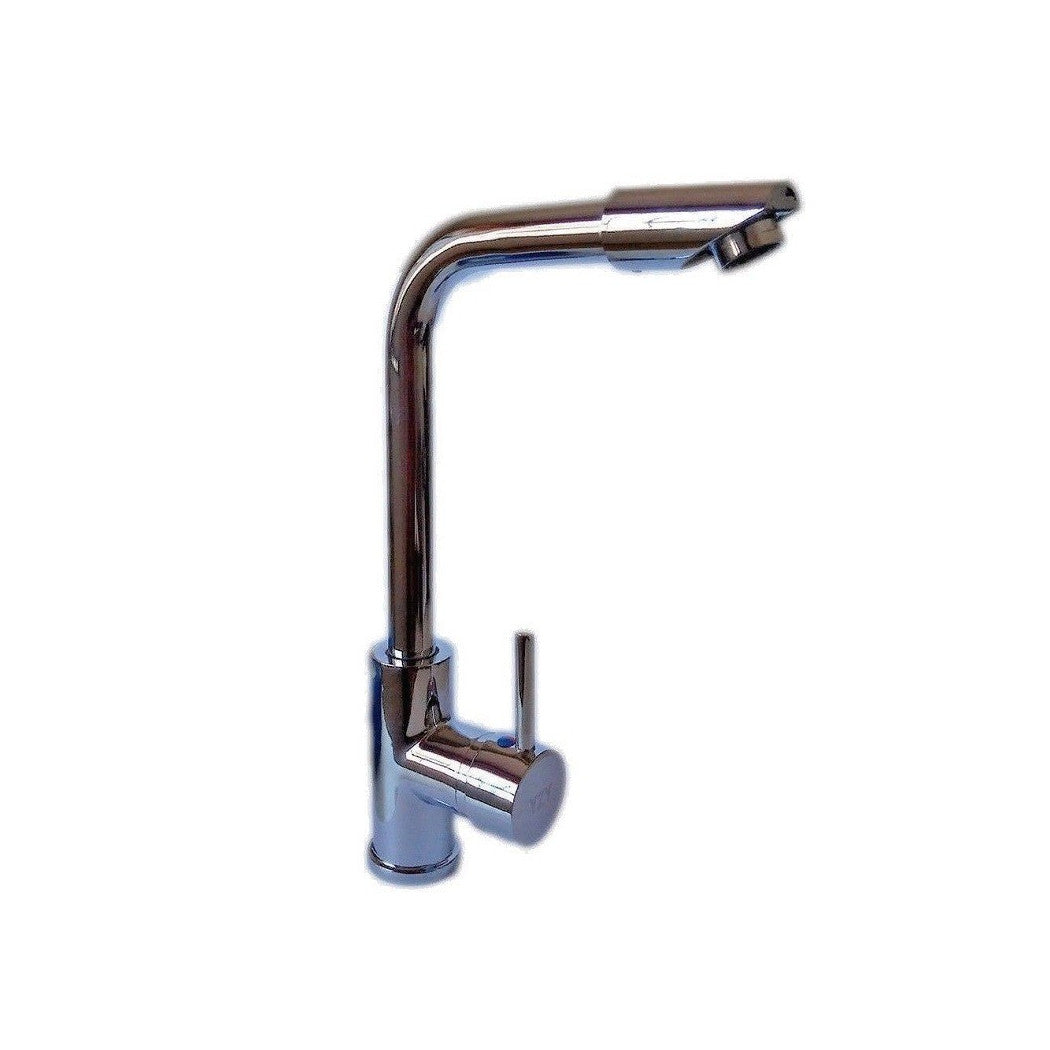 Mezclador de grifo de un solo palo para el fregadero de cocina de caña alta 6204
