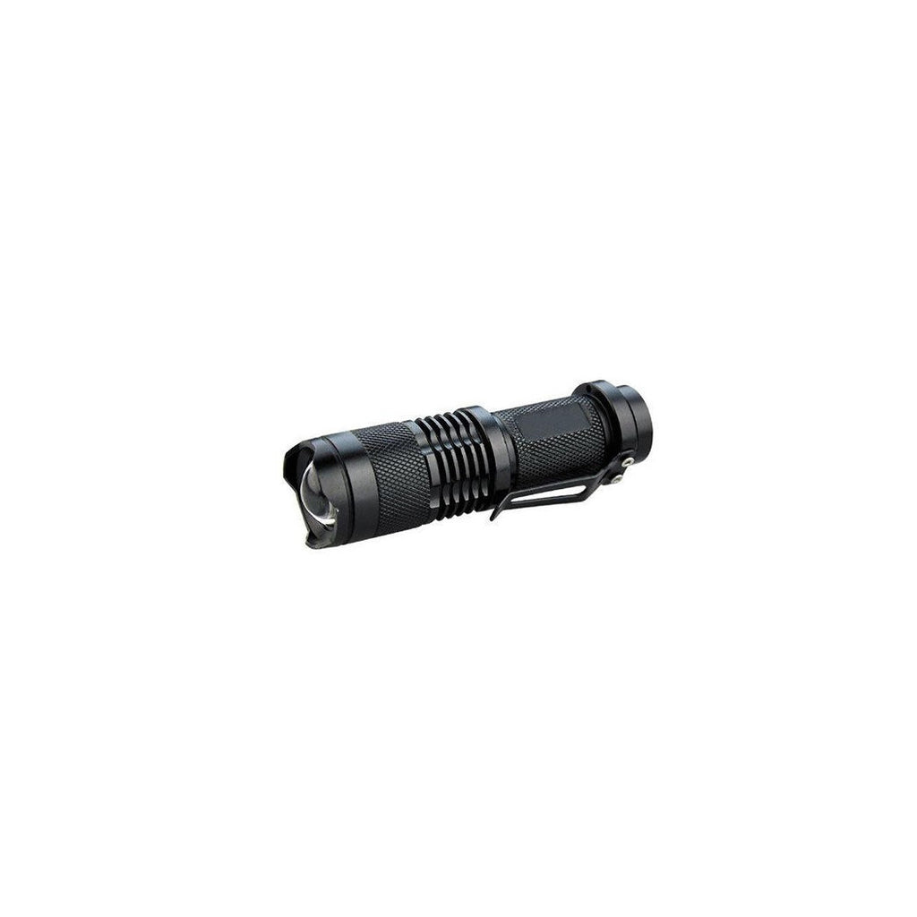 Mini antorcha LED Lámpara impermeable CREE Luz blanca RECARGABLE zoom 5000 lm