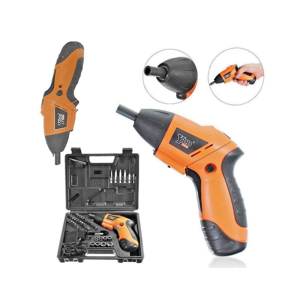 Mini destornillador eléctrico Taladro recargable de la batería con maletín